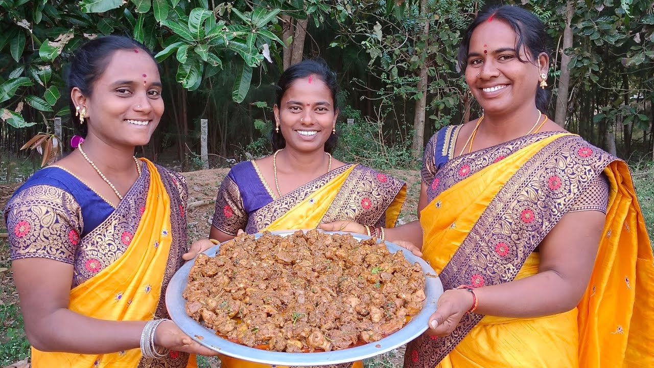 chettinad chicken chukka recipe | chicken chukka recipe in tamil | easy cooking with village Queens