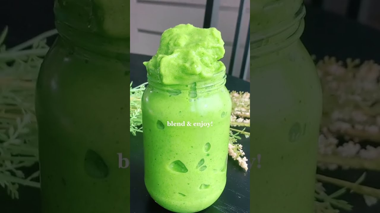 GREEN SMOOTHIE RECIPE FOR WEIGHT LOSS | Easy & Healthy Breakfast Ideas!