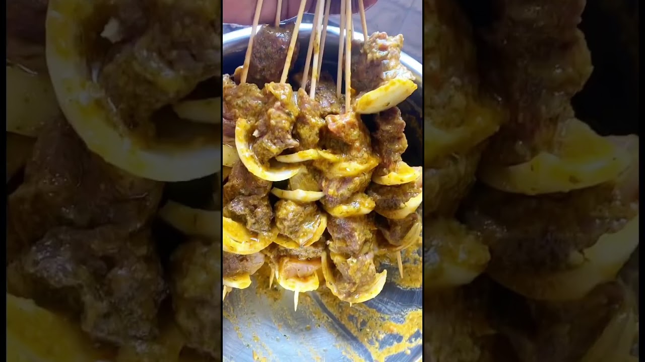 DELICIOUS NEW BEEF SKEWERS RECIPE #shortsvideo #beef