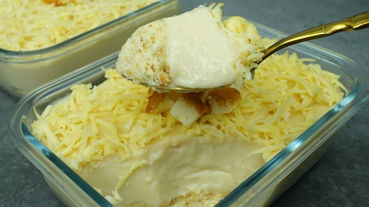 Have some milk at Home? Make this easy and delicious Dessert without flour No Oven