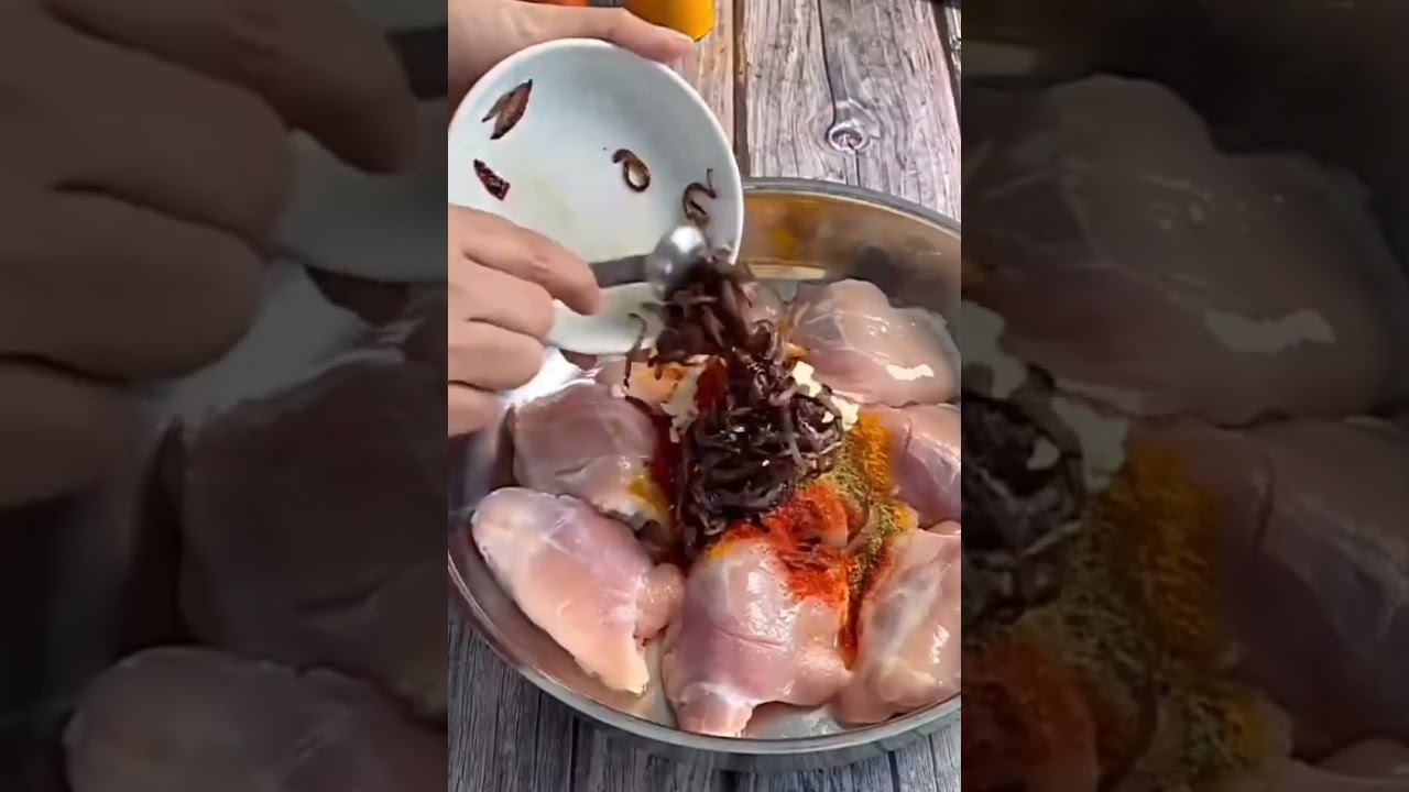 easy chicken recipes #shortvideo