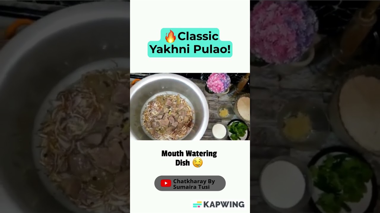 How to make Beef Yakhni Pulao (Simple and Easy Recipe) | Watch Full Recipe on Youtube