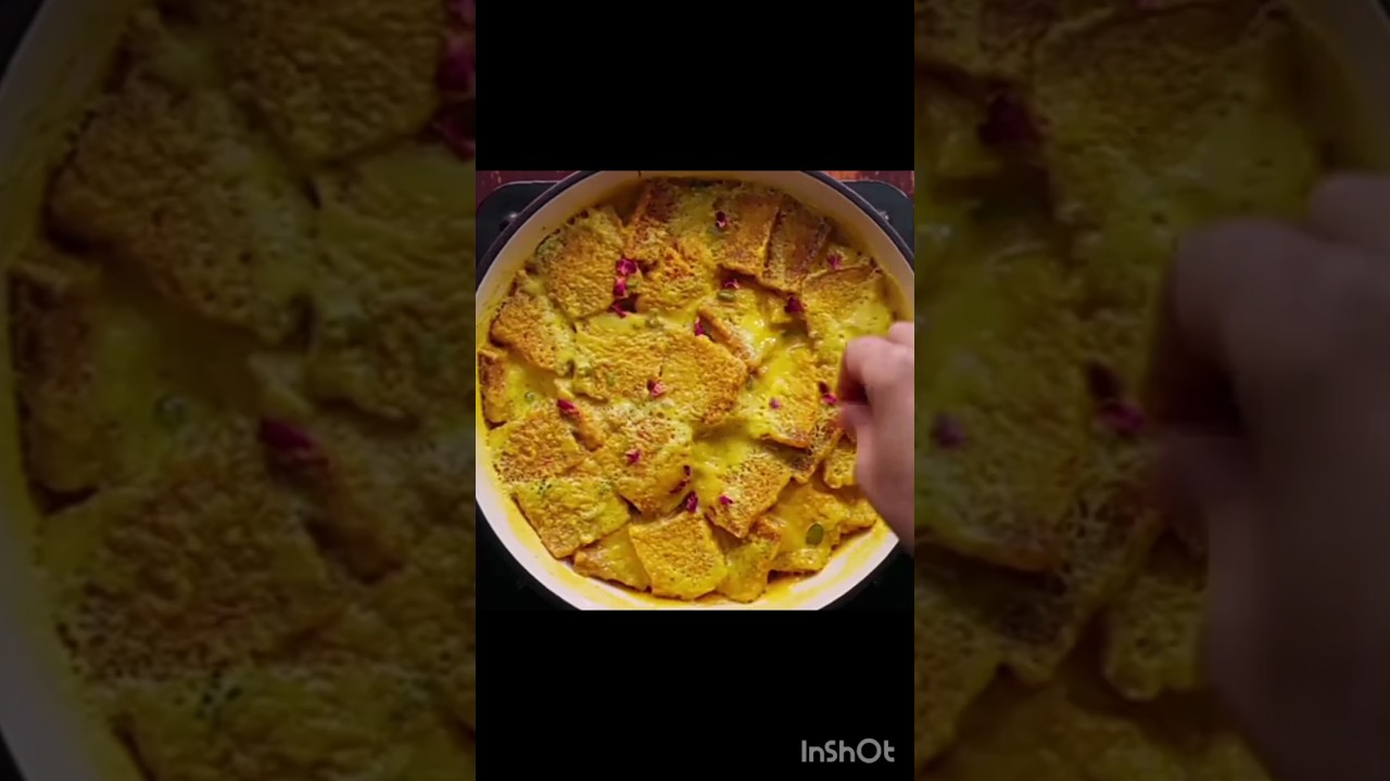 5 Min BREAD DESSERT | EASY BREAD DESSERT RECIPE | PUDDING DESSERT | EASY #shorts