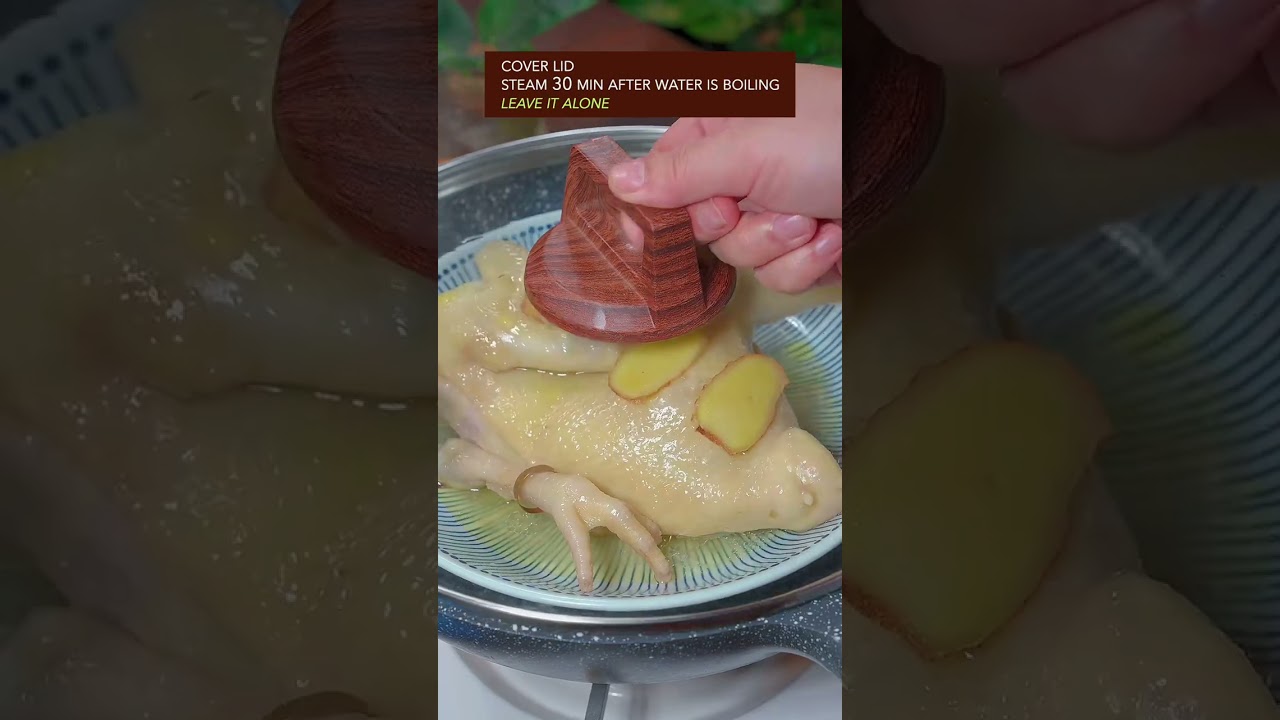EASY & QUICK CHICKEN STEAMED CHICKEN RECIPE #recipe #chickenrecipe #chicken #chinesefood #cooking
