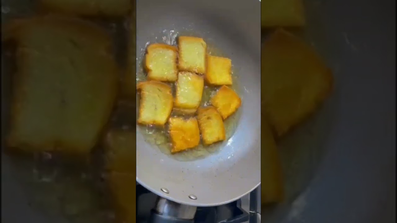 only milk and bread dessert #shorts #ytshorts #youtubeshorts #viralshorts