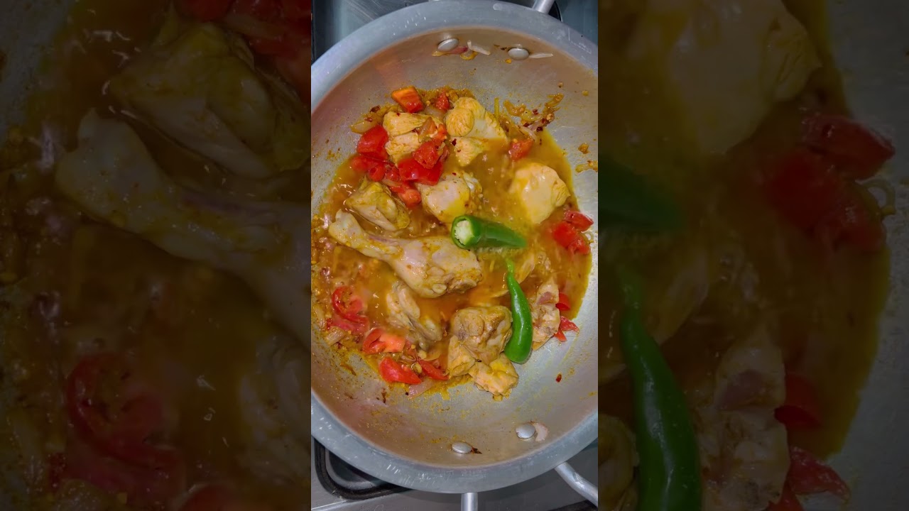 Chicken palak || #shorts #ytshorts #viral #chicken