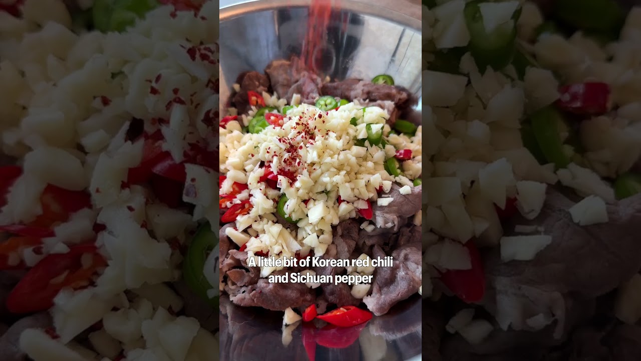 day 8 of 20 minute recipes – Spicy Cilantro Beef