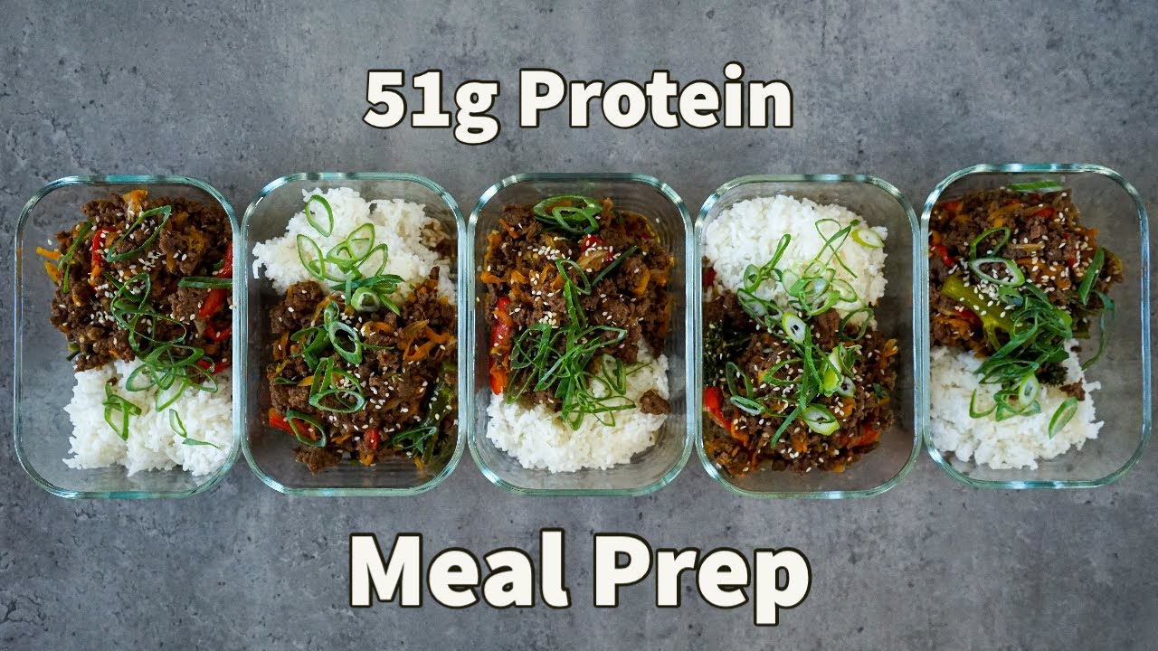 Meal Prep For The Week In Under An Hour | Beef Stir Fry Recipe