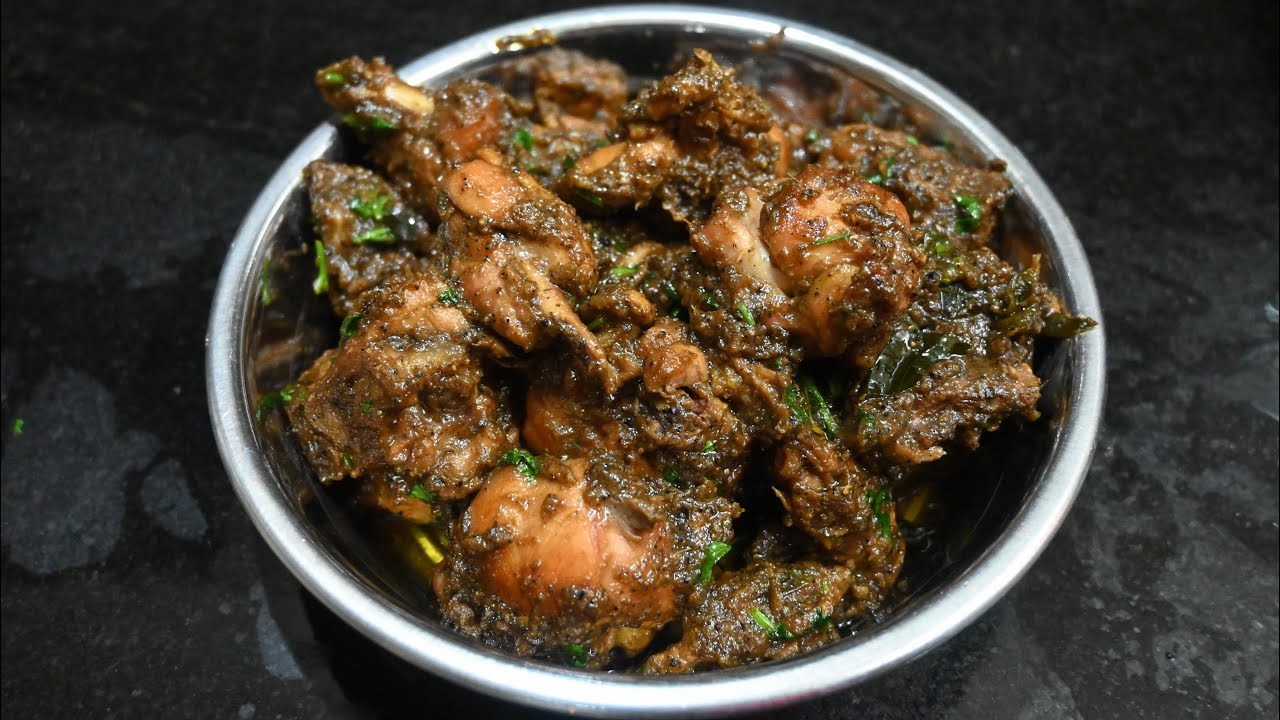 Chicken Fry with Gravy | Chicken recipes | Chicken Varuval