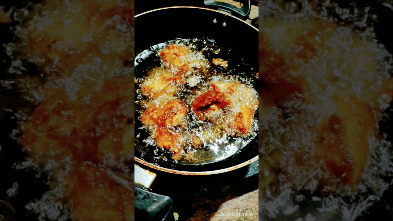 Chicken Fried #chickenfry #chicken #chickenrecipes  #streetfood #spicyfood #ytshorts #like SUBSCRIBE