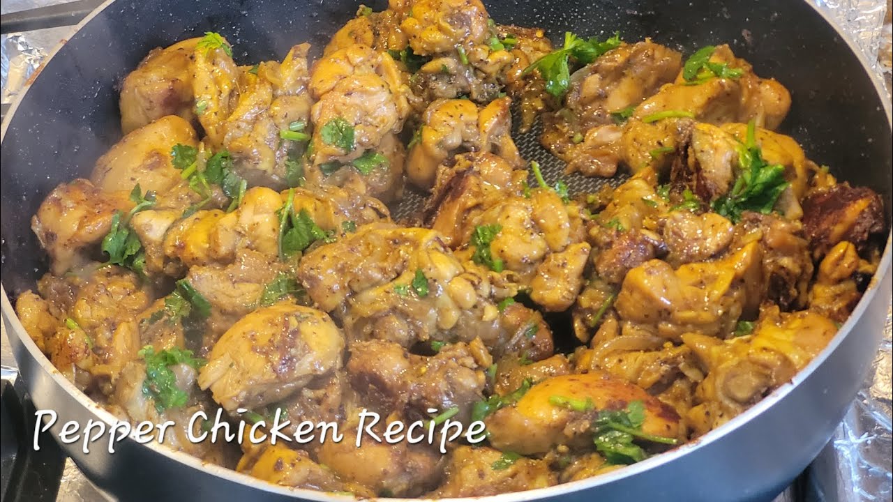 Easy Pepper Chicken Recipe  | Chicken Recipes | Dry Chicken | Non Vegetarian Recipes
