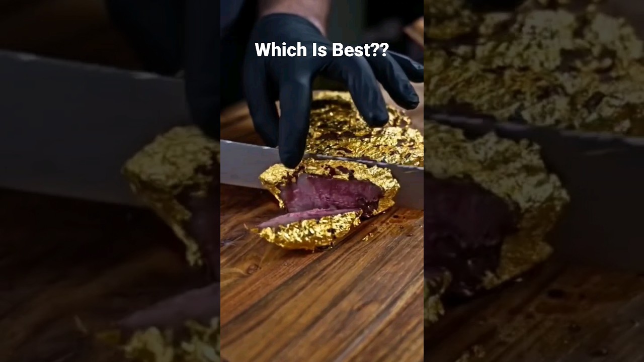 Best Golden Steak & Stuffed Chicken Recipes #foodie #streetfood #shorts