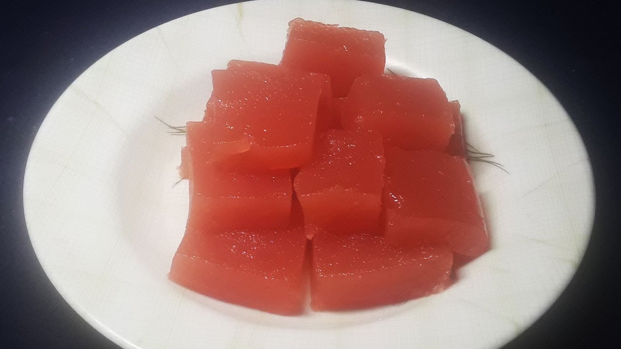 Sweet Watermelon Corn Pudding/Dinner Recipes/Corn Recipe/Dessert Recipe/Watermelon Recipe 1425