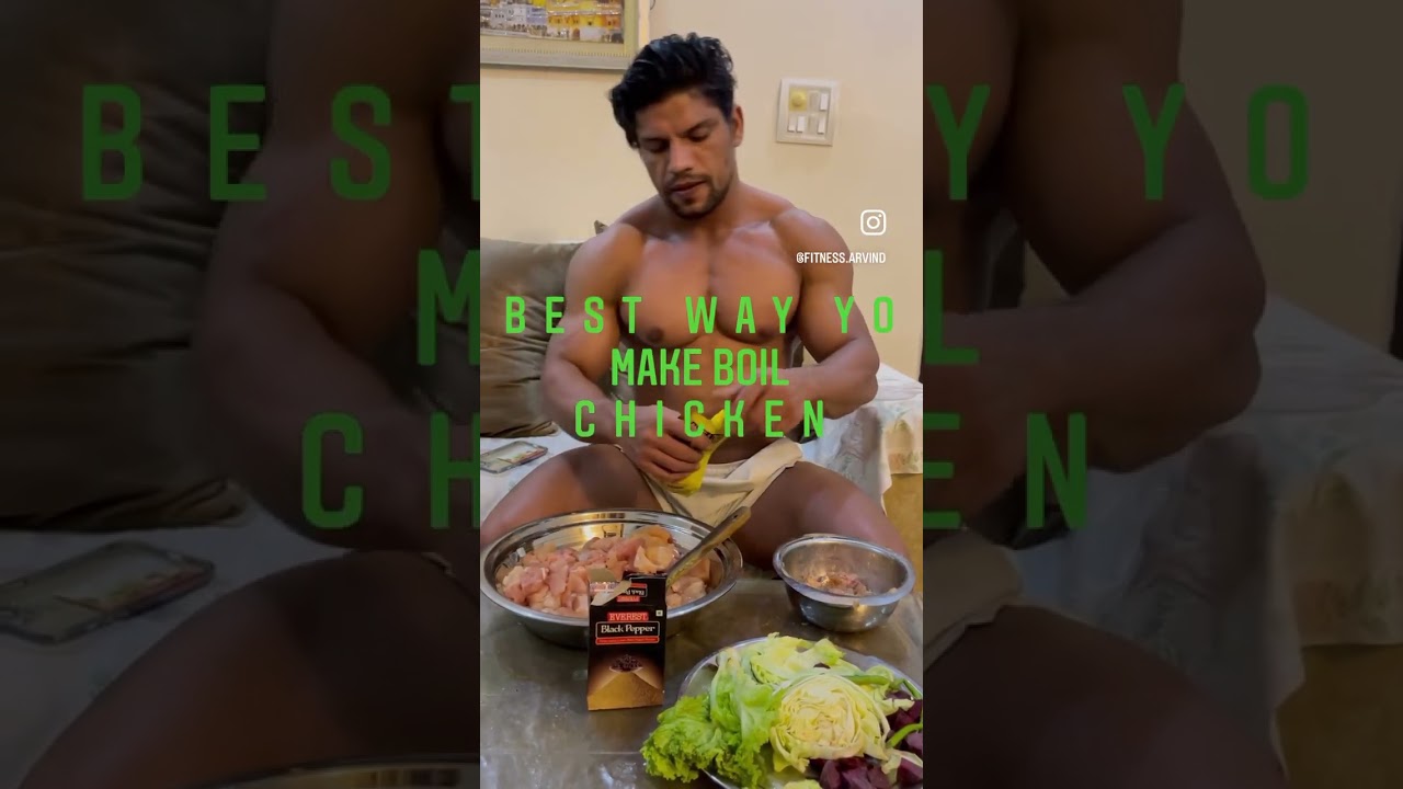 Weight loss diet and recipe for boil chicken !!