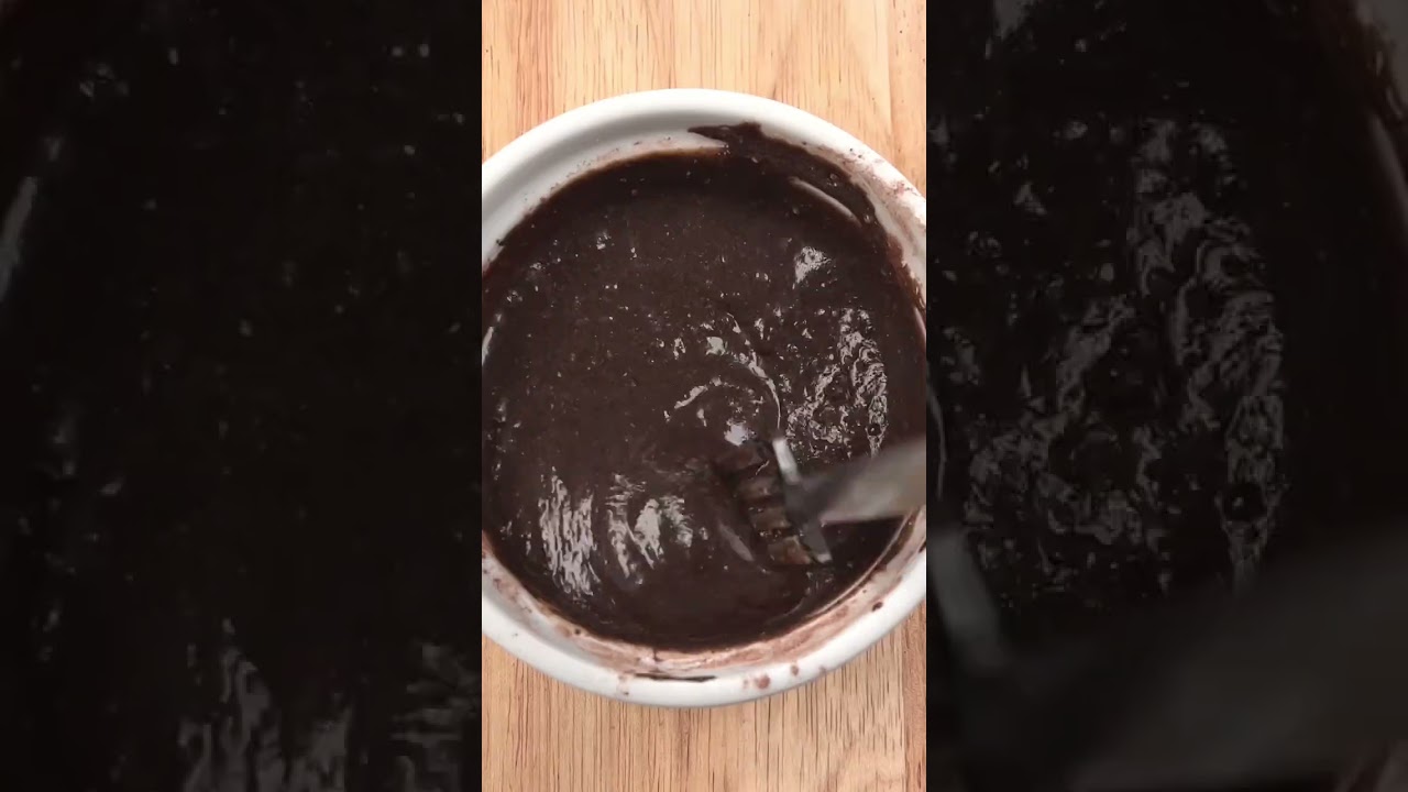 Oreo Nutella Mug Cake #recipe #food #foodie #dessert #cake #shorts