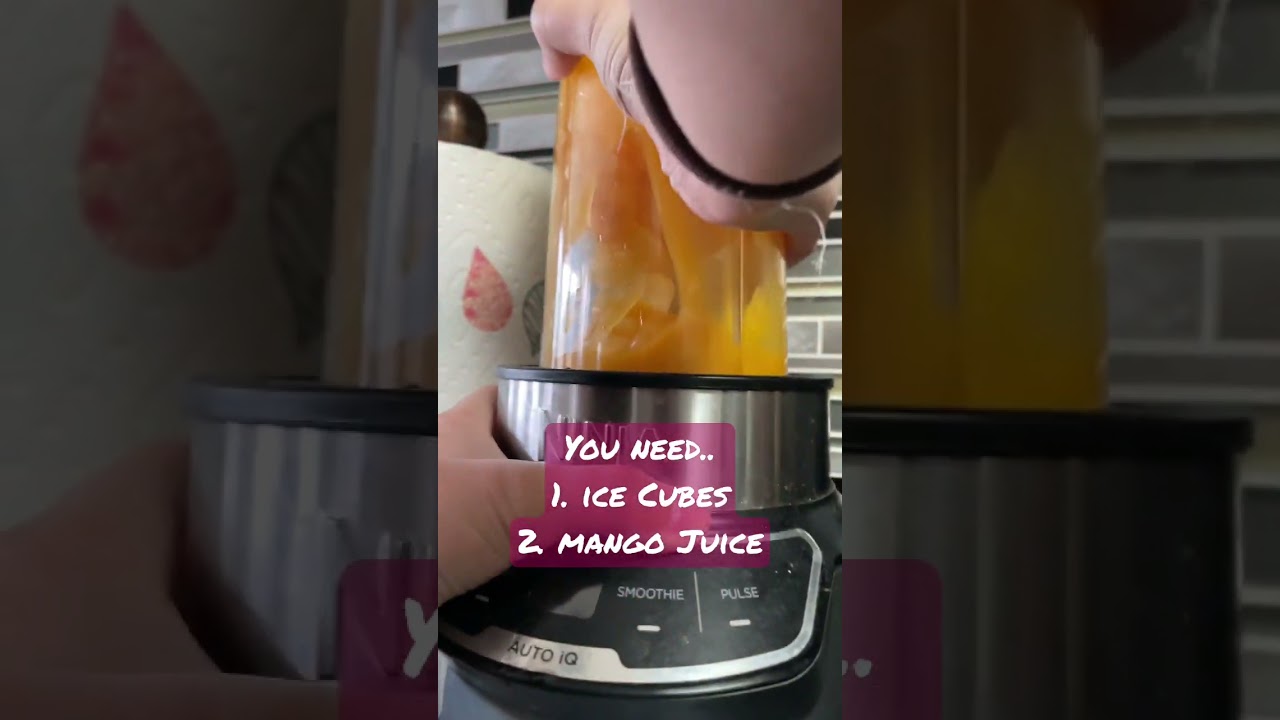Easy Mango Smoothie Recipe