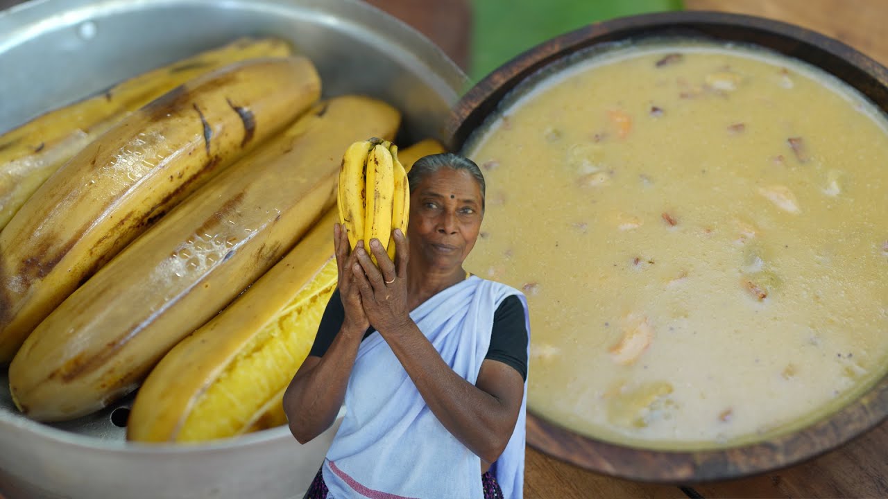 Kerala Dessert Recipe – Banana Payasam | Nendra pazham Payasam