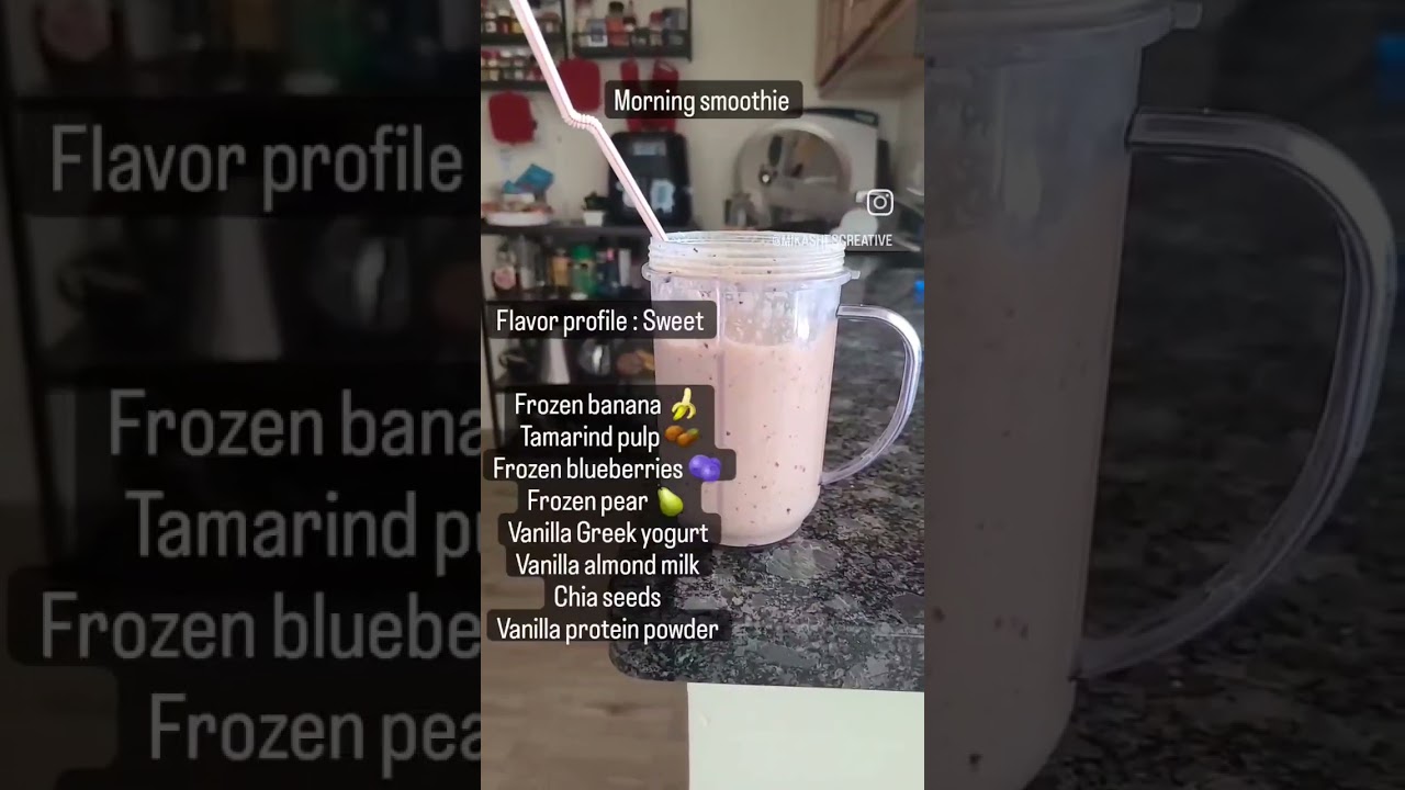 Try my smoothie recipe  and let me know what you think! #save #comment #Share