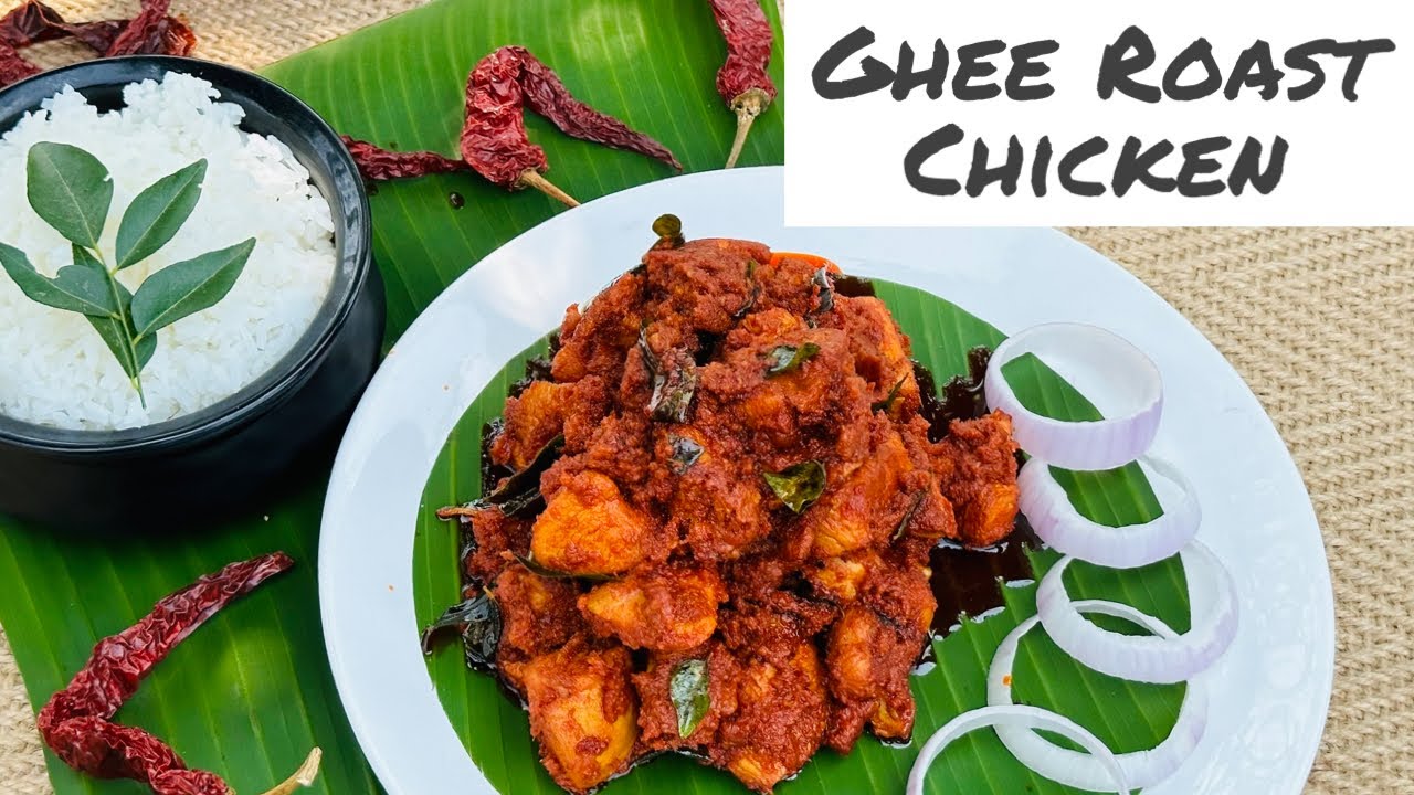Ghee Roast Chicken – Mangalorean Chicken Ghee Roast – Chicken Fry Recipe – Power Chef Pranav