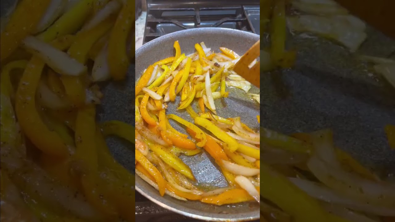 Fajita(ish) chicken dinner recipe #chickendinner