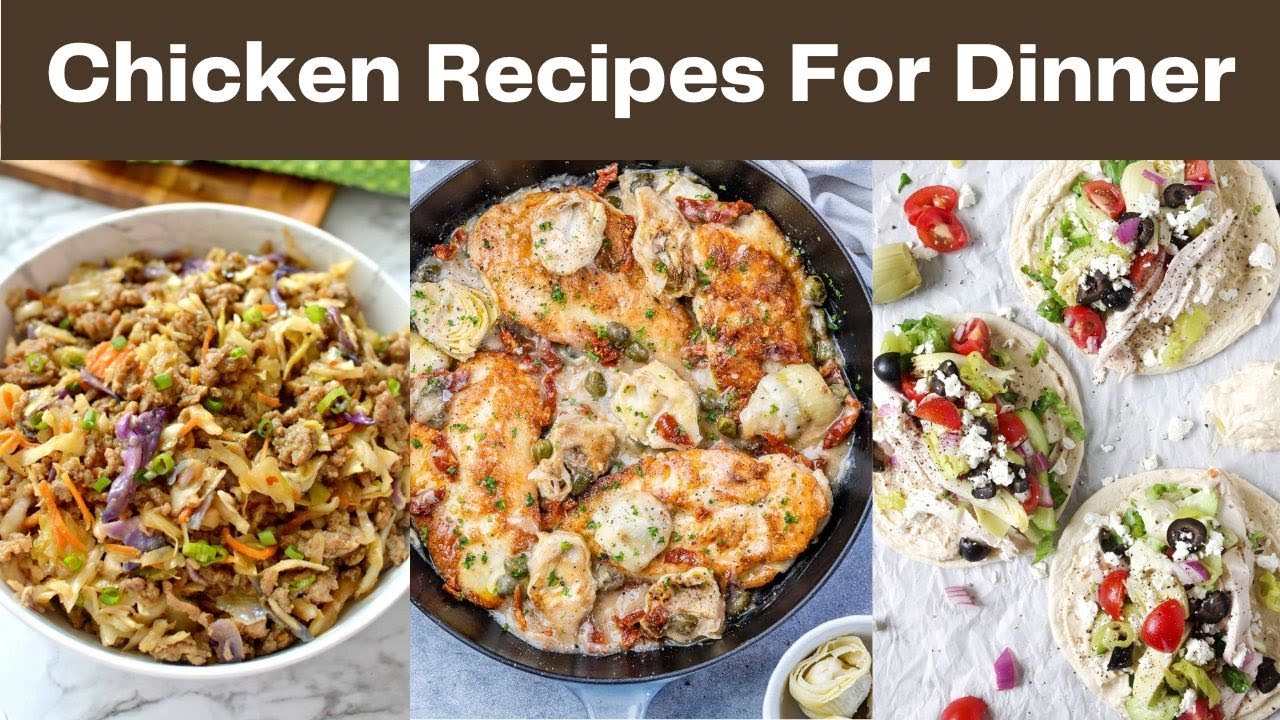 5 Healthy Chicken Recipes For Dinner That Will Make Your Family Smile