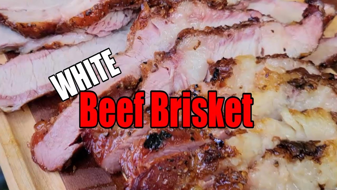 Smoked White Beef Brisket by the BBQ Pit Boys
