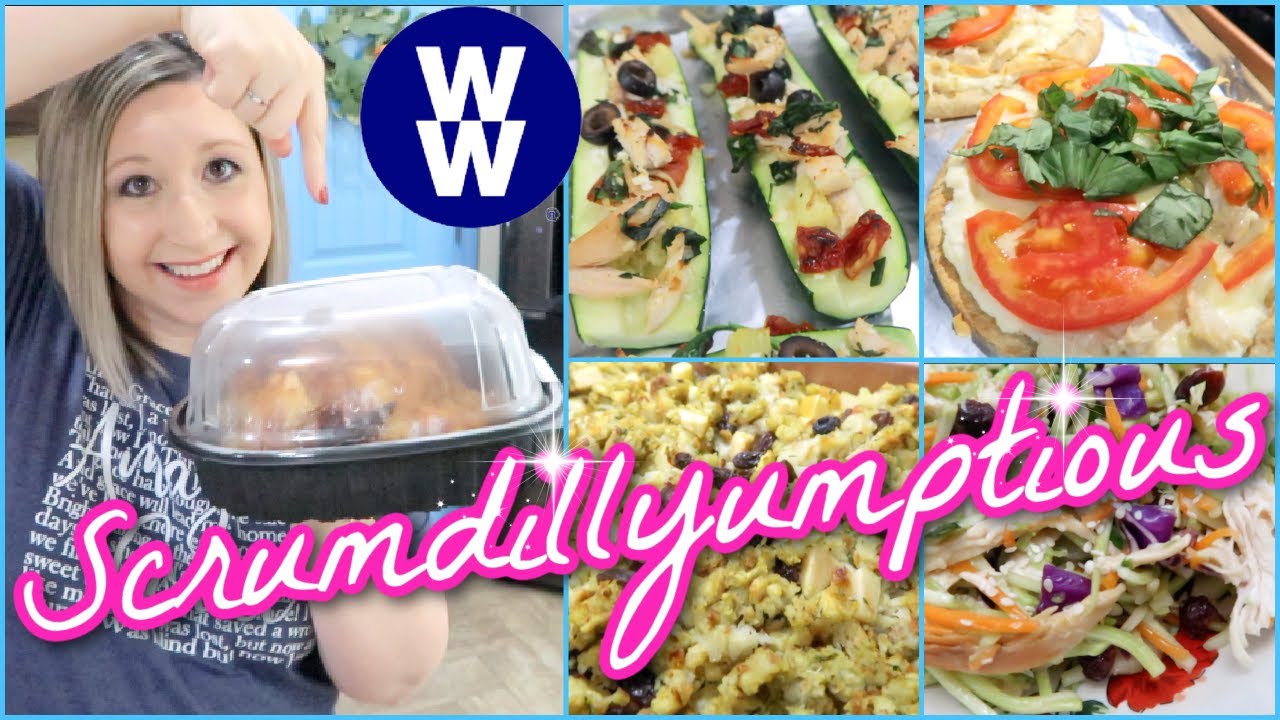 WW CHICKEN DINNER RECIPES, EASY, LOW POINTS, CALCULATE FOOD TUTORIAL