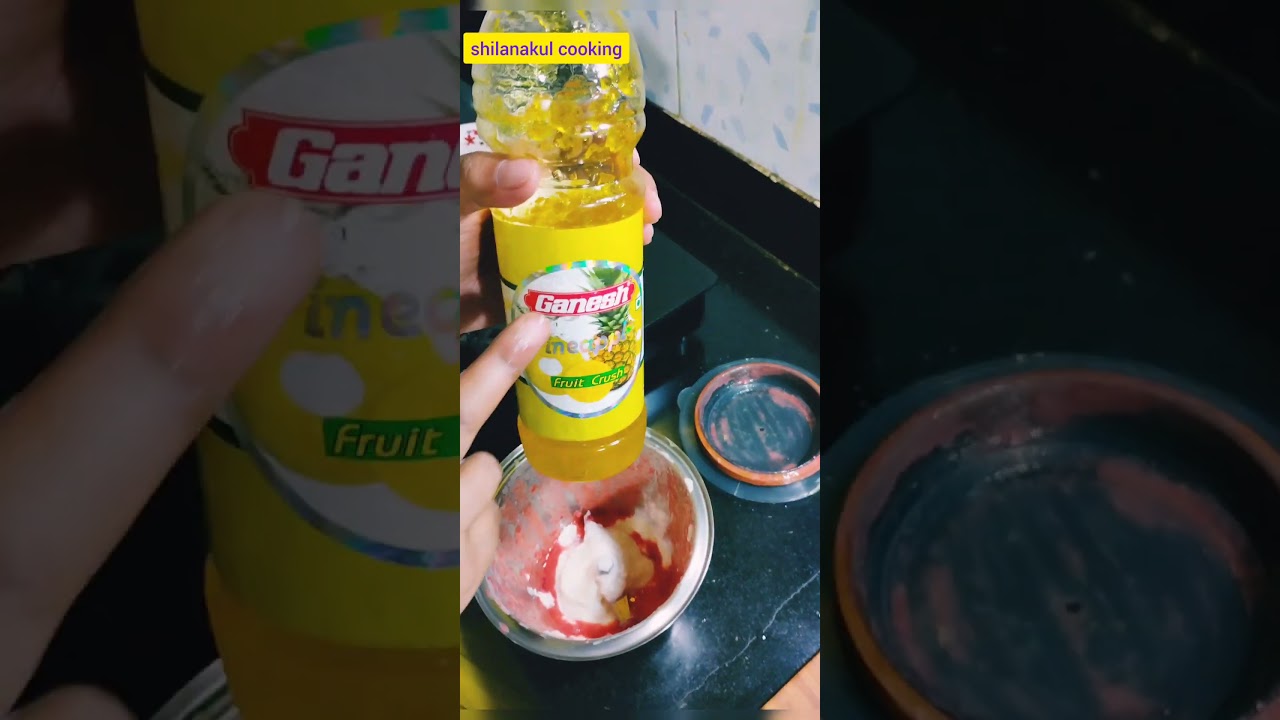 Pineapple Smoothie Recipe / Strawberry Pineapple Smoothie Recipe #trending #shortvideo #shorts