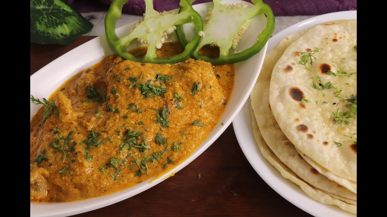 BOHRA BAWARCHI STYLE~Chicken Nargis Lababdar with HOMEMADE SOFT Roti  ~ RAMADAN SPECIAL