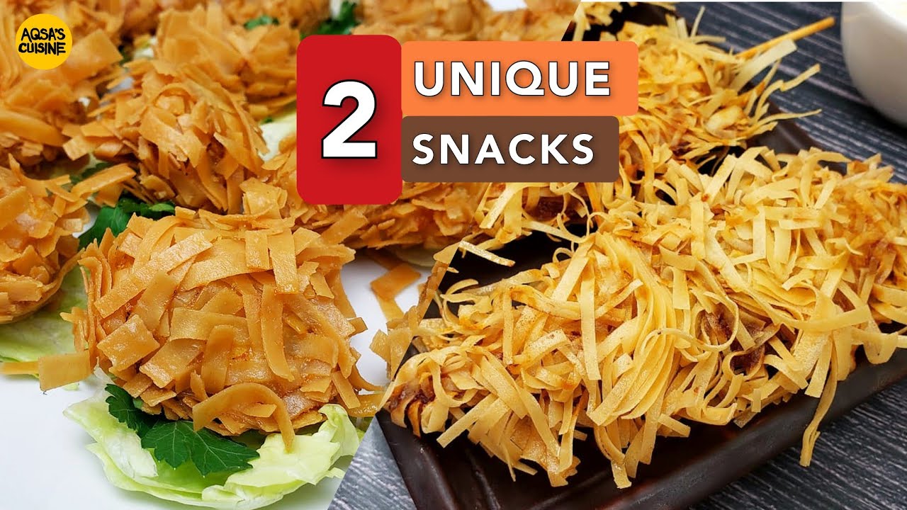 2 Unique Thread Chicken Recipes by Aqsa's Cuisine, Make & Freeze for Iftar Menu, Fried Chicken