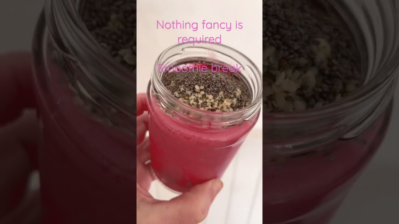 Easy Smoothie Recipe with Chia Seeds
