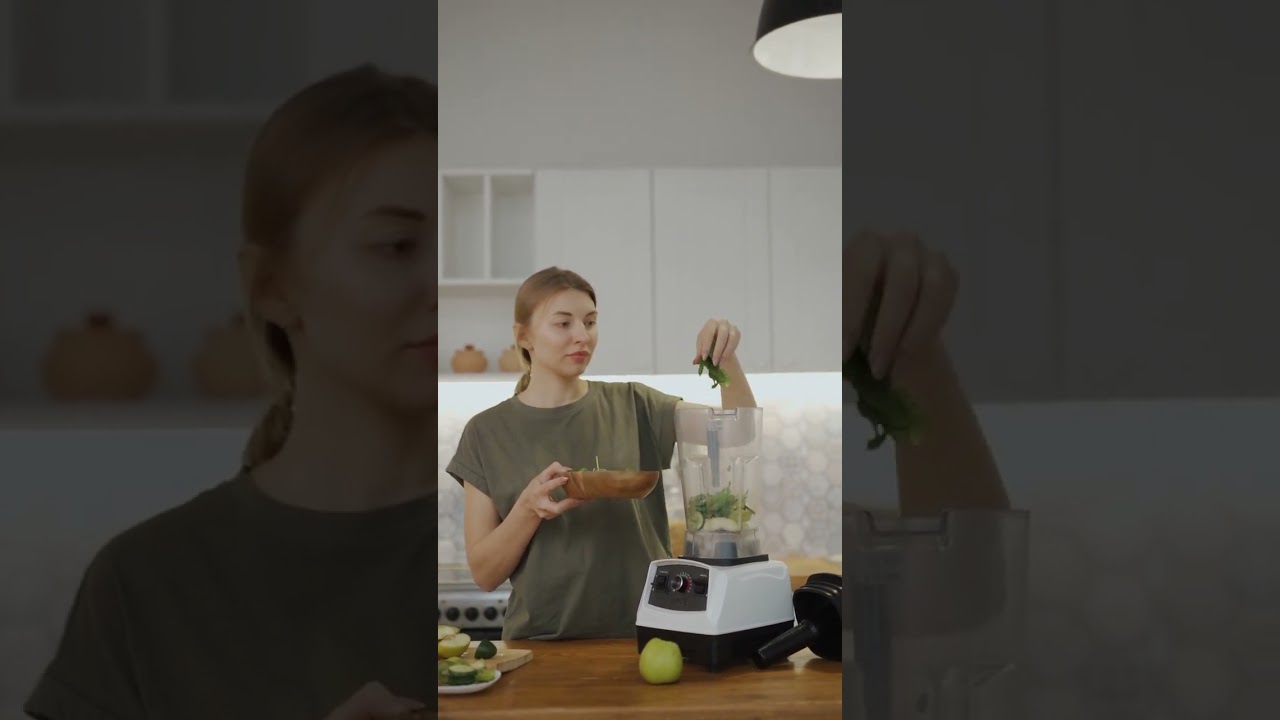 Simple green smoothie recipe for good gut health