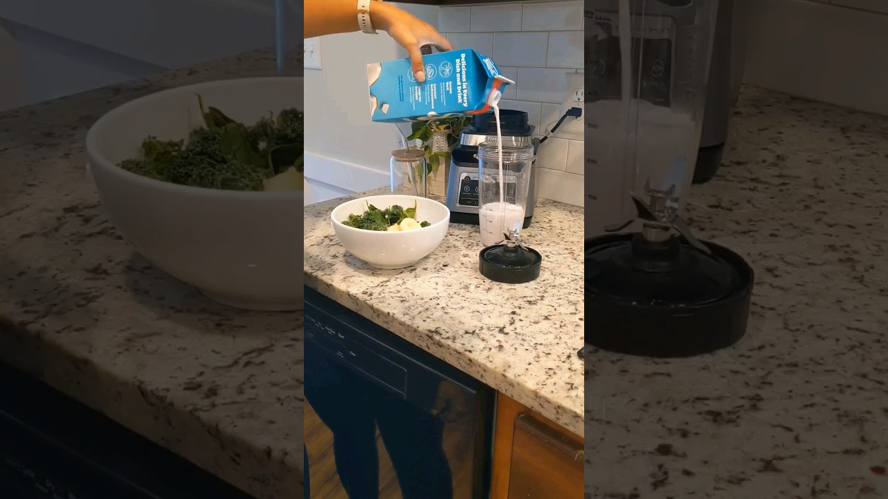 Green Smoothie Recipe! #recipe #recetas #shorts #cooking #detox #smoothie