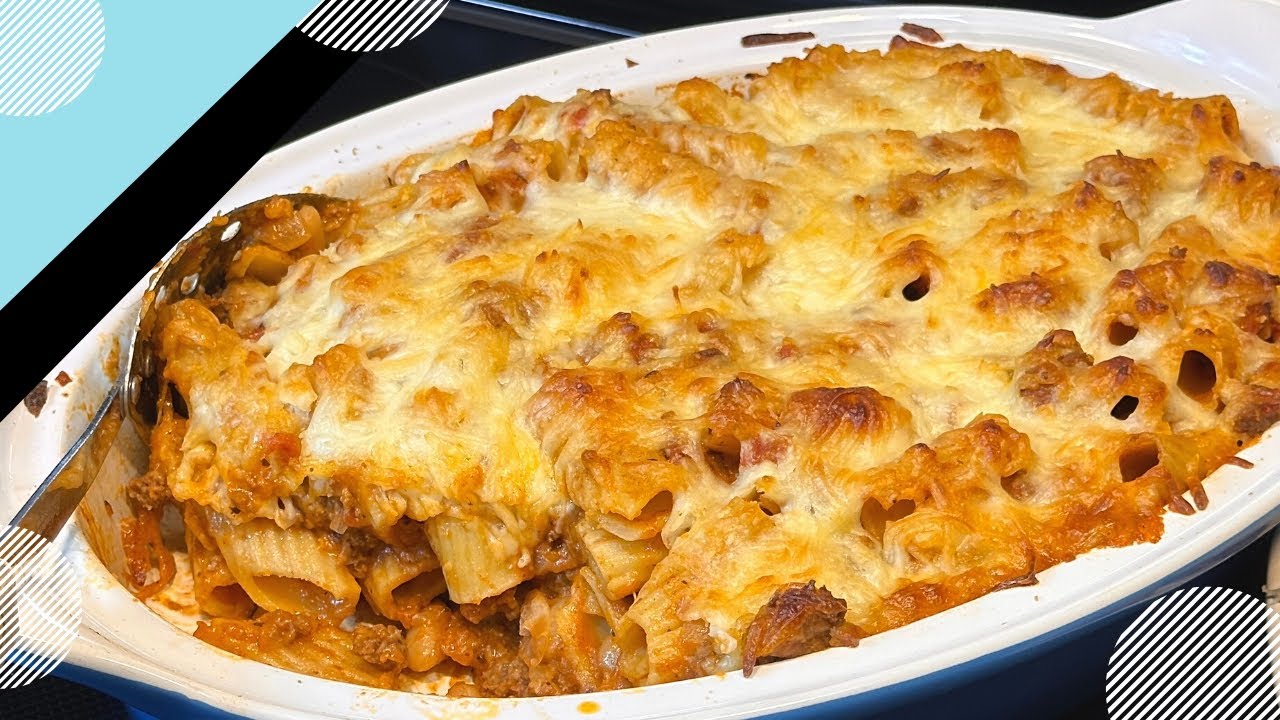 Simple Ground Beef, Bean & Pasta Casserole Recipe