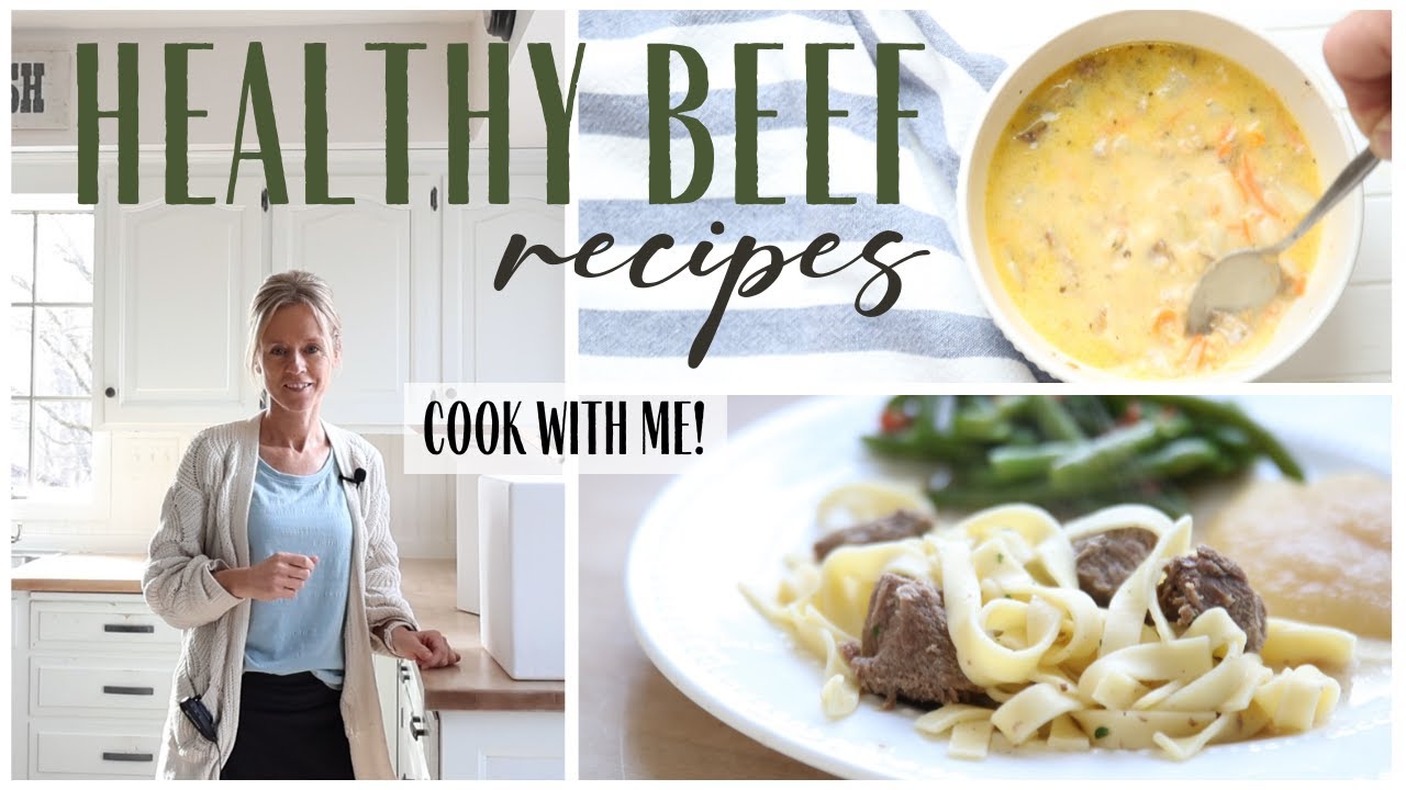 Healthy Beef Recipes ~ Dinner Recipes ~ Canned Cheeseburger Soup ~ Meal Ideas