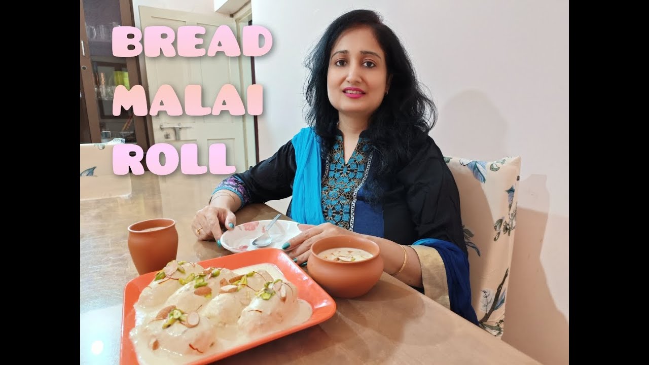 Bread Rasmlai Roll – Instant Dessert Recipes – Easy Bread Rasmalai Recipe -Easy Bread Pudding Recipe