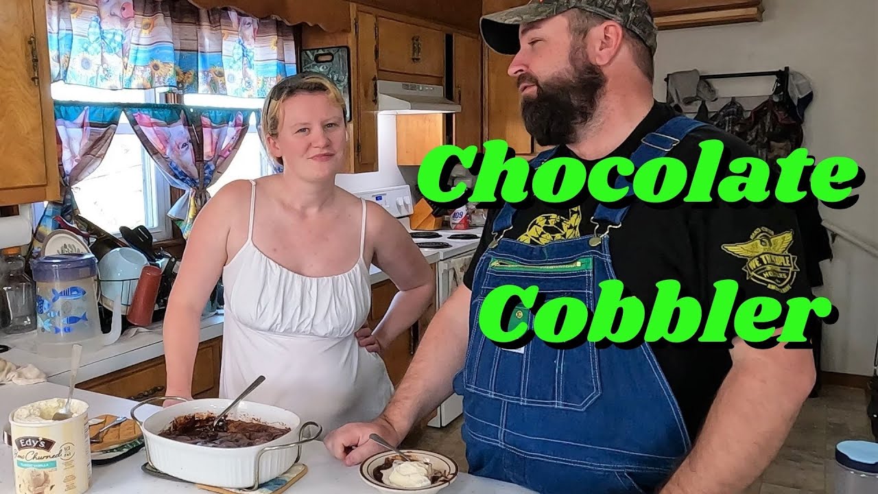Chocolate Cobbler #dessert #easydessert #chocolate