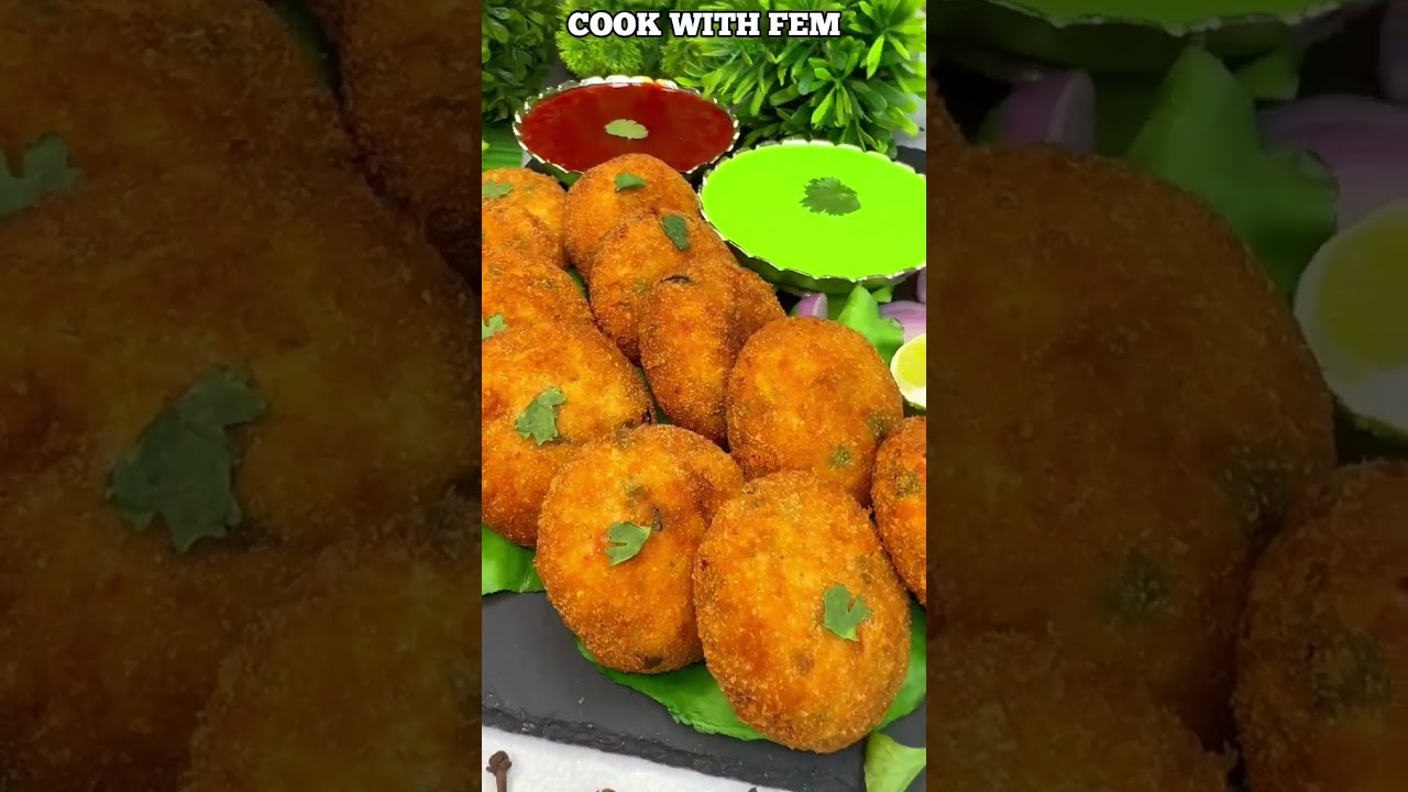Chicken Cutlet Ki Sab Sey Best Recipe #shorts #chickencutlet #chickenrecipes #ramzanrecipes #easy