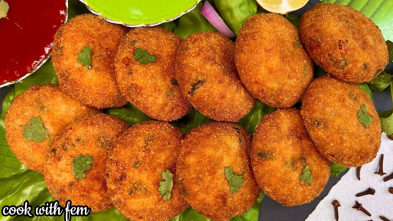 Super Tasty Aur CRISPY CHICKEN CUTLETS – Store Kariye 2 Months Tak – Sab Sey Best Aur Easy Cutlets