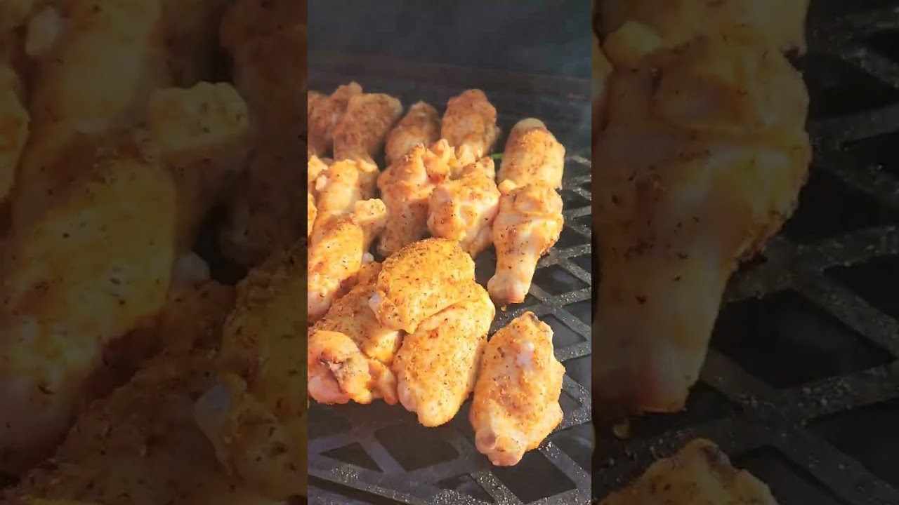 Ultimate Chicken Wings, grilled GameDay appetizer #recipe #beer #hotwings #grilling