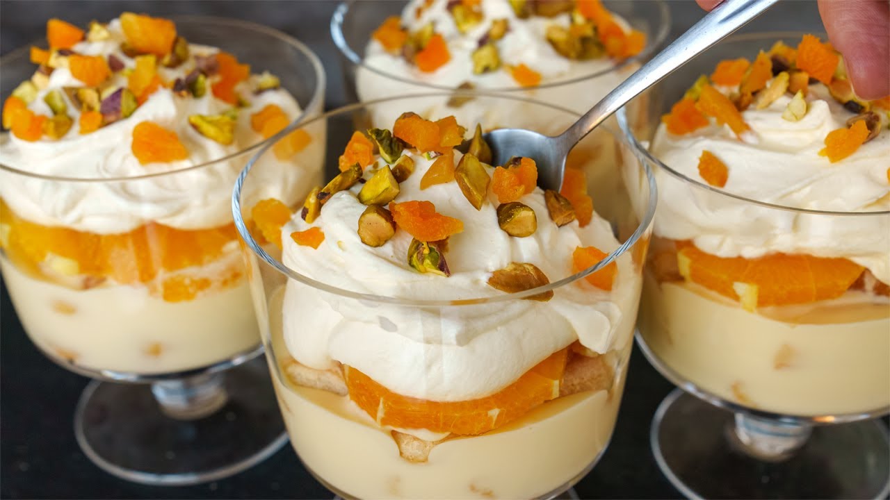 Super light and fluffy Dessert! Irresistible fruity pudding!