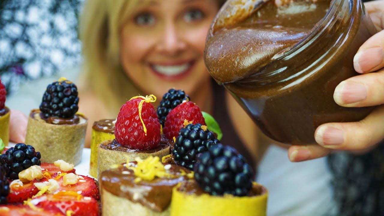 CAROB NUTELLA Recipe + 2 Carob dessert recipes