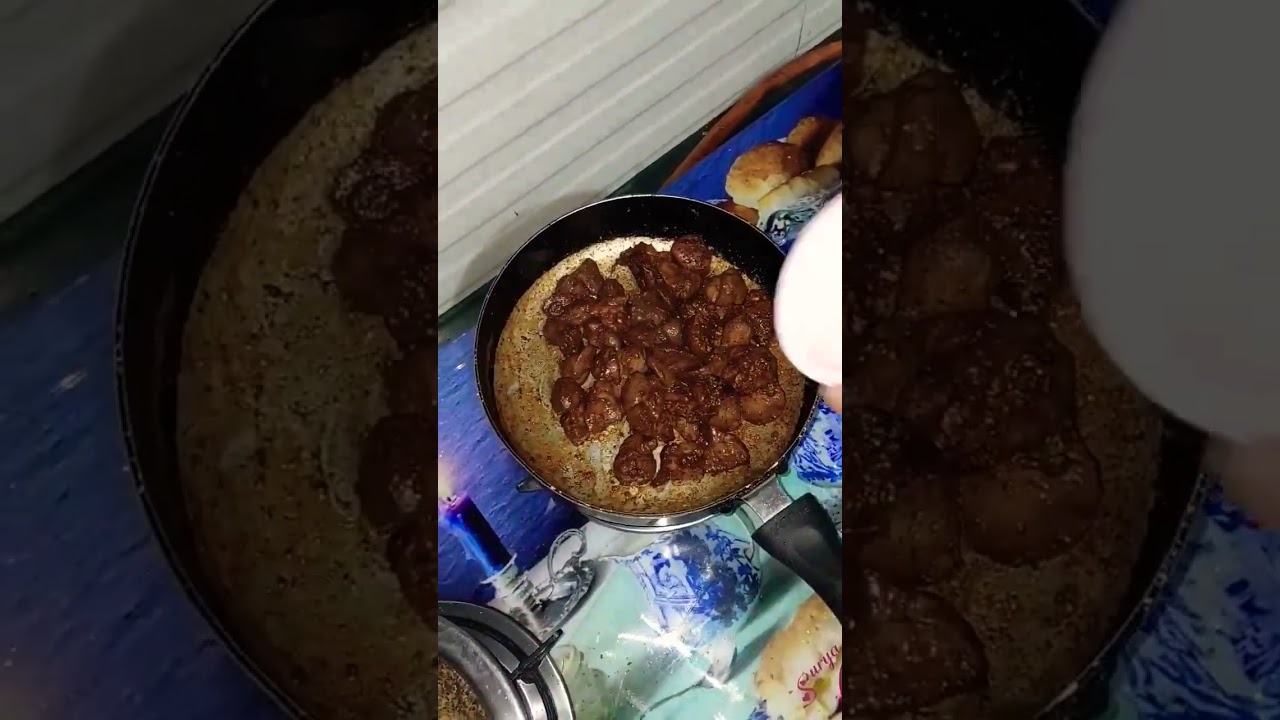 #shortsfeed |chicken liver fry|chicken liver roast| how to make chicken liver pate recipes