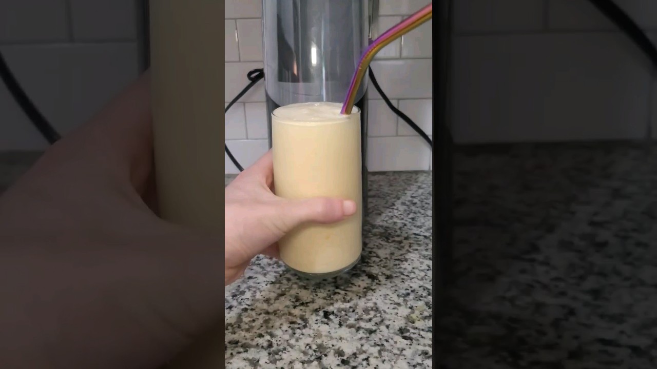 BEAUTIFUL & TASTY Orange Creamsicle Smoothie #barista #smoothie #youtubeshorts