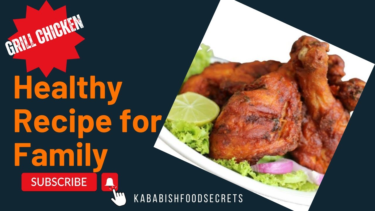 How to make healthy grilled chicken recipes in oven | tandoori chicken in oven