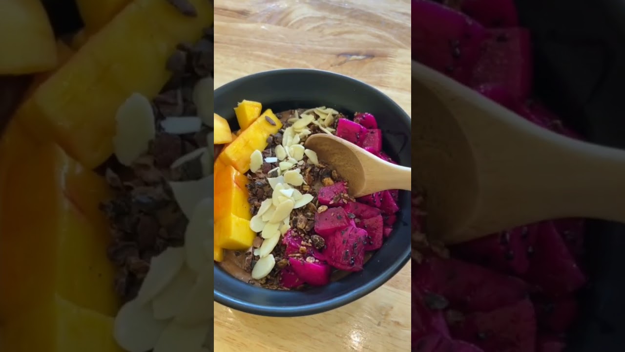 Thick Smoothie Bowl Recipe || Yummy & Healthy Dessert