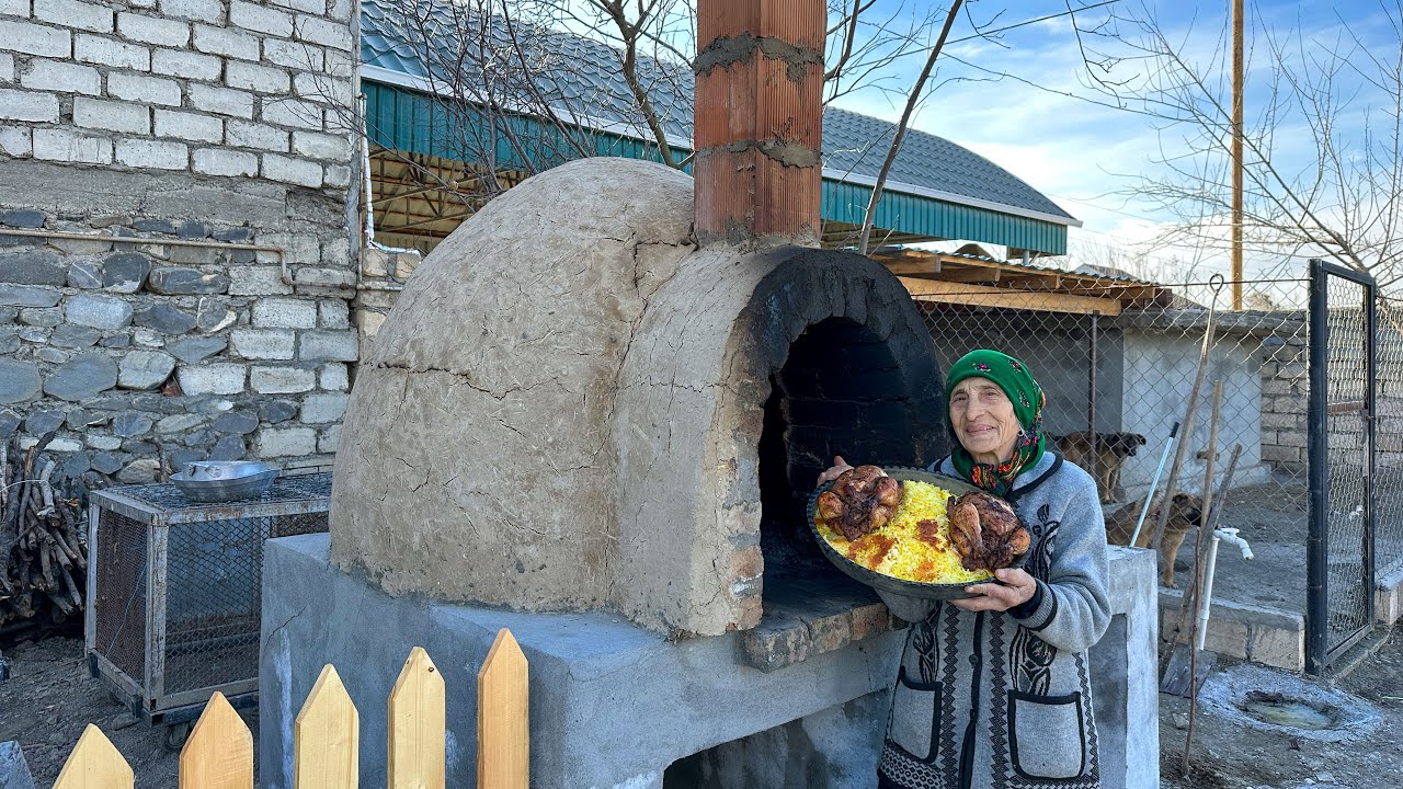 Cooking Stuffed Chicken In Mud Oven with Rice! Delicious Chicken Recipes!