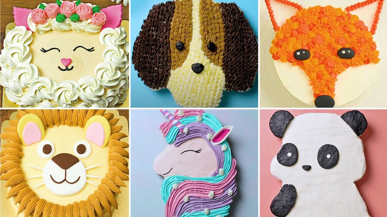 8 Awesome Birthday Cakes | Theme Cake | Lion Cake Decorating Ideas