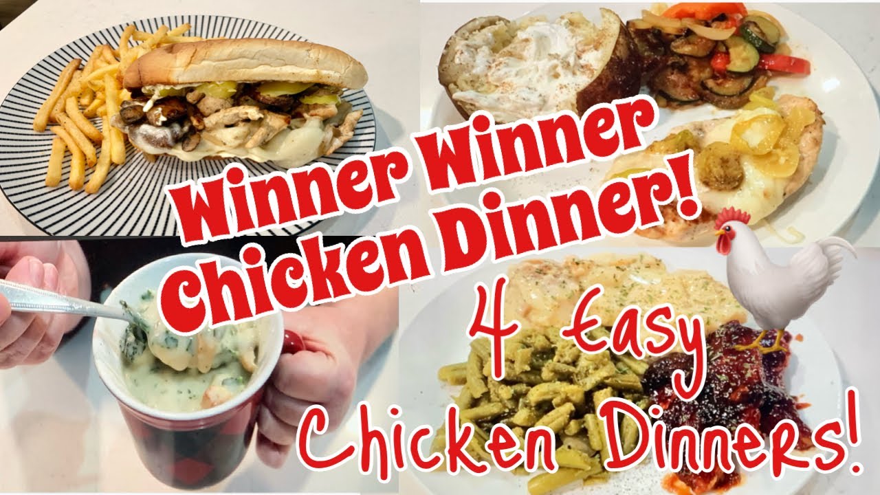 WHAT'S FOR DINNER? |  EASY & QUICK CHICKEN RECIPES | REAL LIFE MEALS