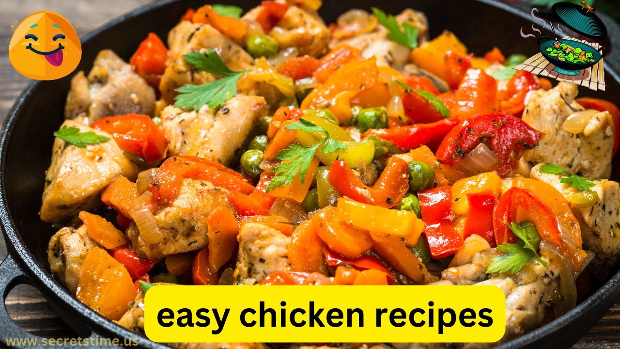 Best easy chicken recipes for dinner with a few ingredients